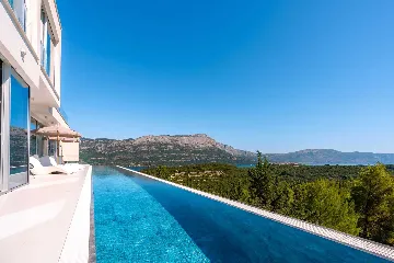 Modern Seaview Villa with Pool on Korčula