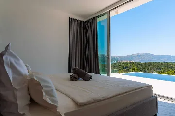 Modern Seaview Villa with Pool on Korčula