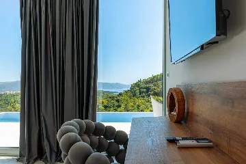 Modern Seaview Villa with Pool on Korčula