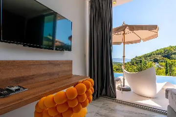 Modern Seaview Villa with Pool on Korčula