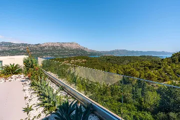 Modern Seaview Villa with Pool on Korčula