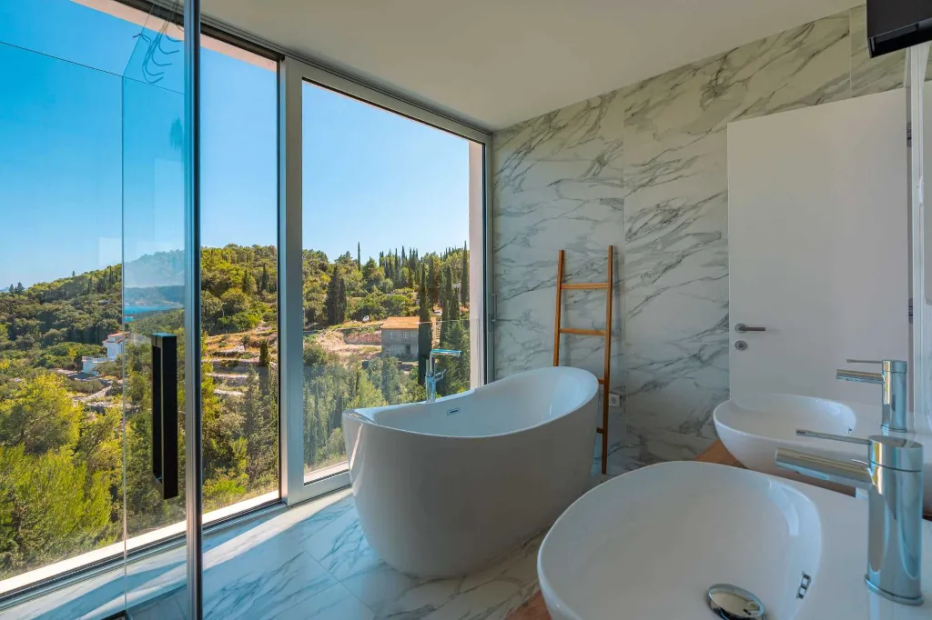 Modern Seaview Villa with Pool on Korčula