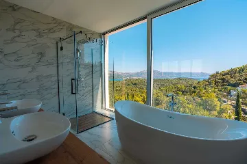 Modern Seaview Villa with Pool on Korčula