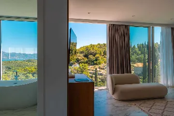 Modern Seaview Villa with Pool on Korčula