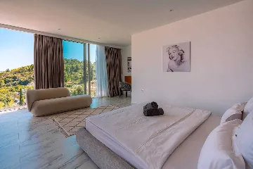 Modern Seaview Villa with Pool on Korčula