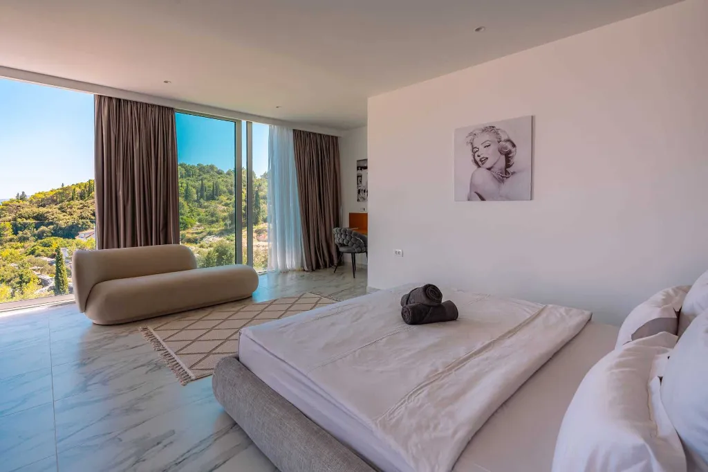 Modern Seaview Villa with Pool on Korčula