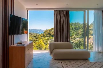 Modern Seaview Villa with Pool on Korčula