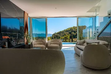 Modern Seaview Villa with Pool on Korčula