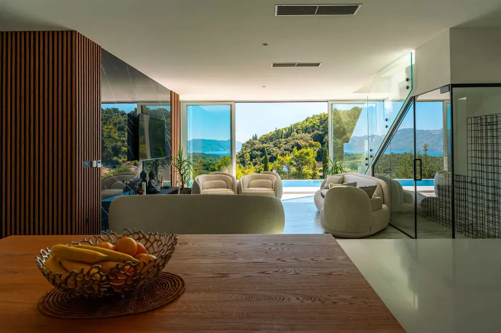 Modern Seaview Villa with Pool on Korčula