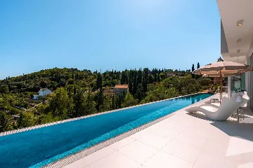 Modern Seaview Villa with Pool on Korčula