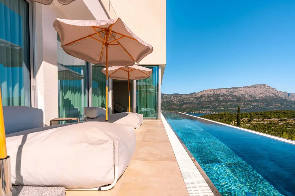 Modern Villa with Pool and Sauna in Žrnovo