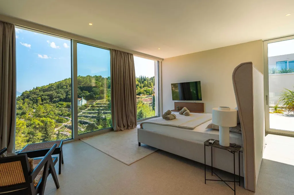 Modern Villa with Pool and Sauna in Žrnovo