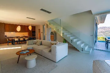 Modern Villa with Pool and Sauna in Žrnovo