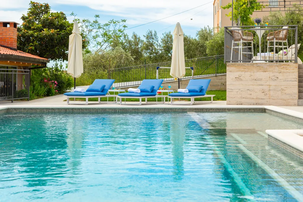Spacious Garden Villa with Pool in Solin