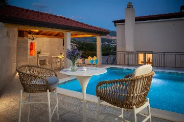 Spacious Garden Villa with Pool in Solin