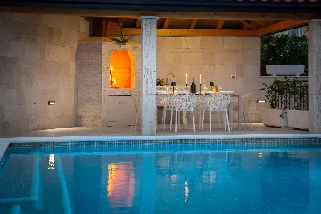 Spacious Garden Villa with Pool in Solin