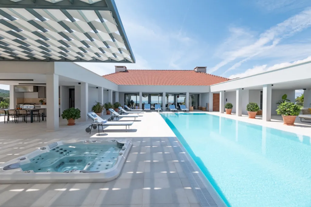 Spacious Villa Retreat with Pool on Brač Island