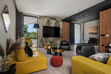 Contemporary Villa Retreat with Pool in Groznjan