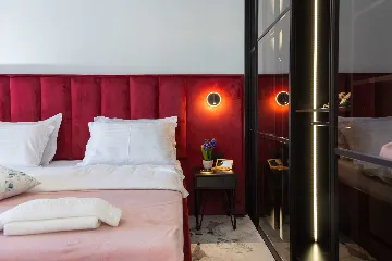 Contemporary Beachfront Villa with Pool in Rogoznica