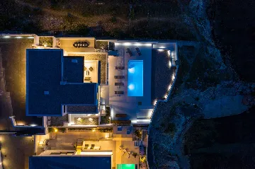 Beachfront Villa Retreat with Pool in Novigrad