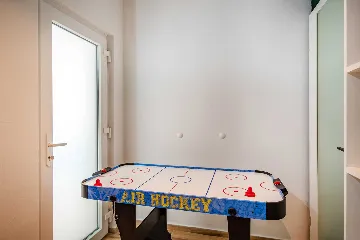 Beachfront Villa Retreat with Pool in Novigrad