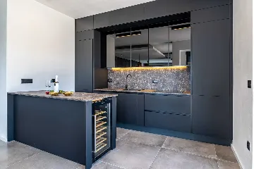 Beachfront Villa Retreat with Pool in Novigrad