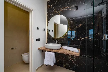 Beachfront Villa Retreat with Pool in Novigrad