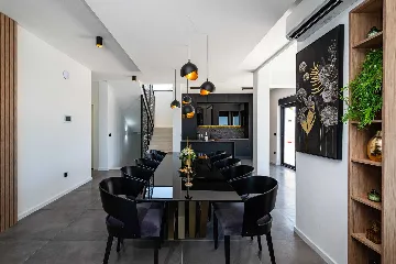 Beachfront Villa Retreat with Pool in Novigrad