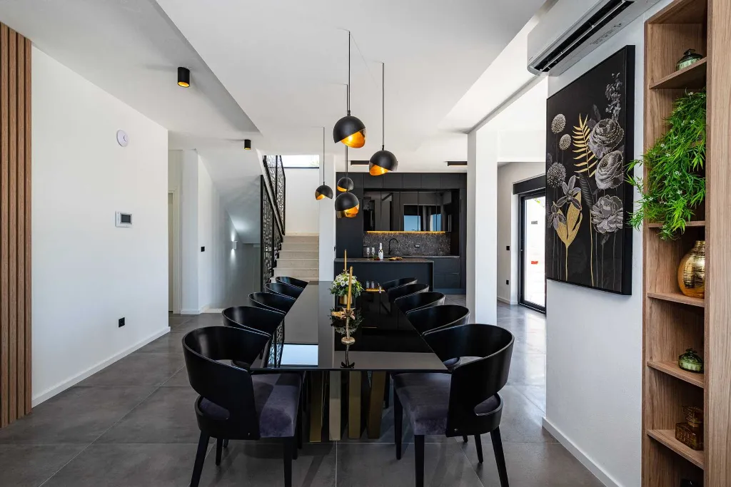 Beachfront Villa Retreat with Pool in Novigrad