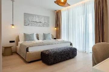 Modern Seaside Villa with Pool in Baška Voda