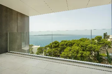Modern Seaside Villa with Pool in Baška Voda