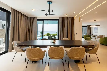 Modern Seaside Villa with Pool in Baška Voda