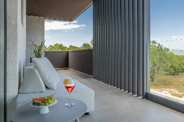 Contemporary Villa Retreat with Pool in Krnica