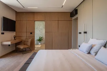 Contemporary Villa Retreat with Pool in Krnica