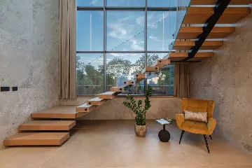 Contemporary Villa Retreat with Pool in Krnica