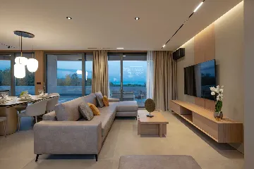 Contemporary Villa Retreat with Pool in Krnica