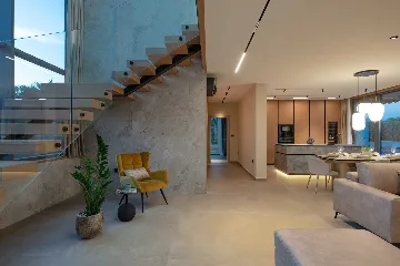 Contemporary Villa Retreat with Pool in Krnica