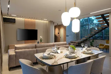 Contemporary Villa Retreat with Pool in Krnica