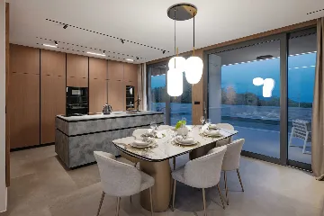 Contemporary Villa Retreat with Pool in Krnica