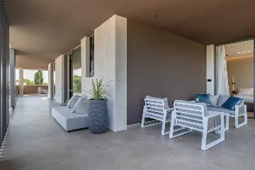 Contemporary Villa Retreat with Pool in Krnica