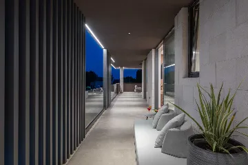 Contemporary Villa Retreat with Pool in Krnica