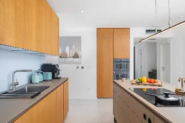 Modern Family Villa with Pool in Okrug Gornji