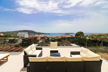 Contemporary Villa with Five Baths in Primošten