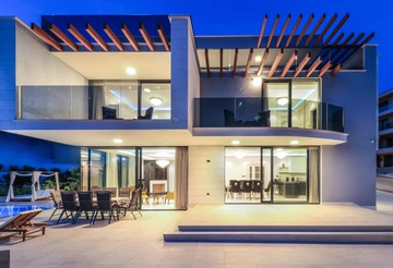 Contemporary Villa with Five Baths in Primošten