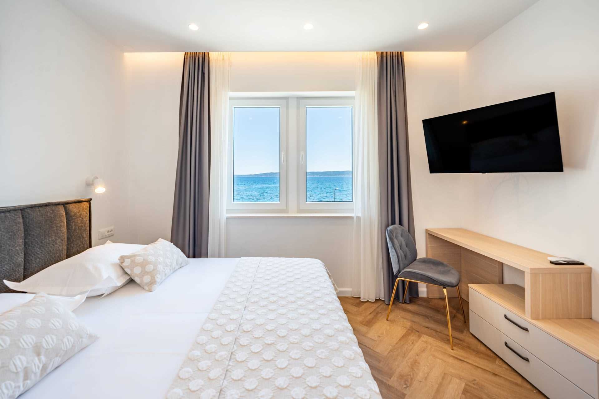 Beachfront Villa Harmonia with Pool