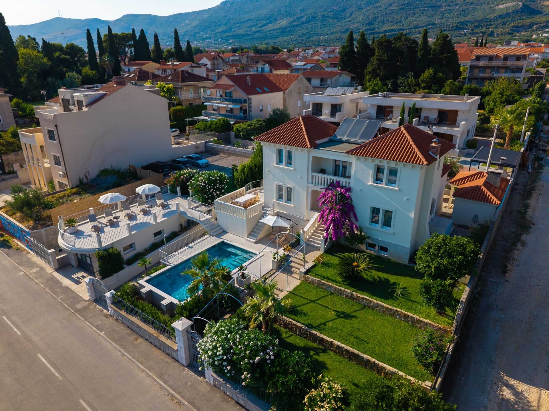 Beachfront Villa Harmonia with Pool
