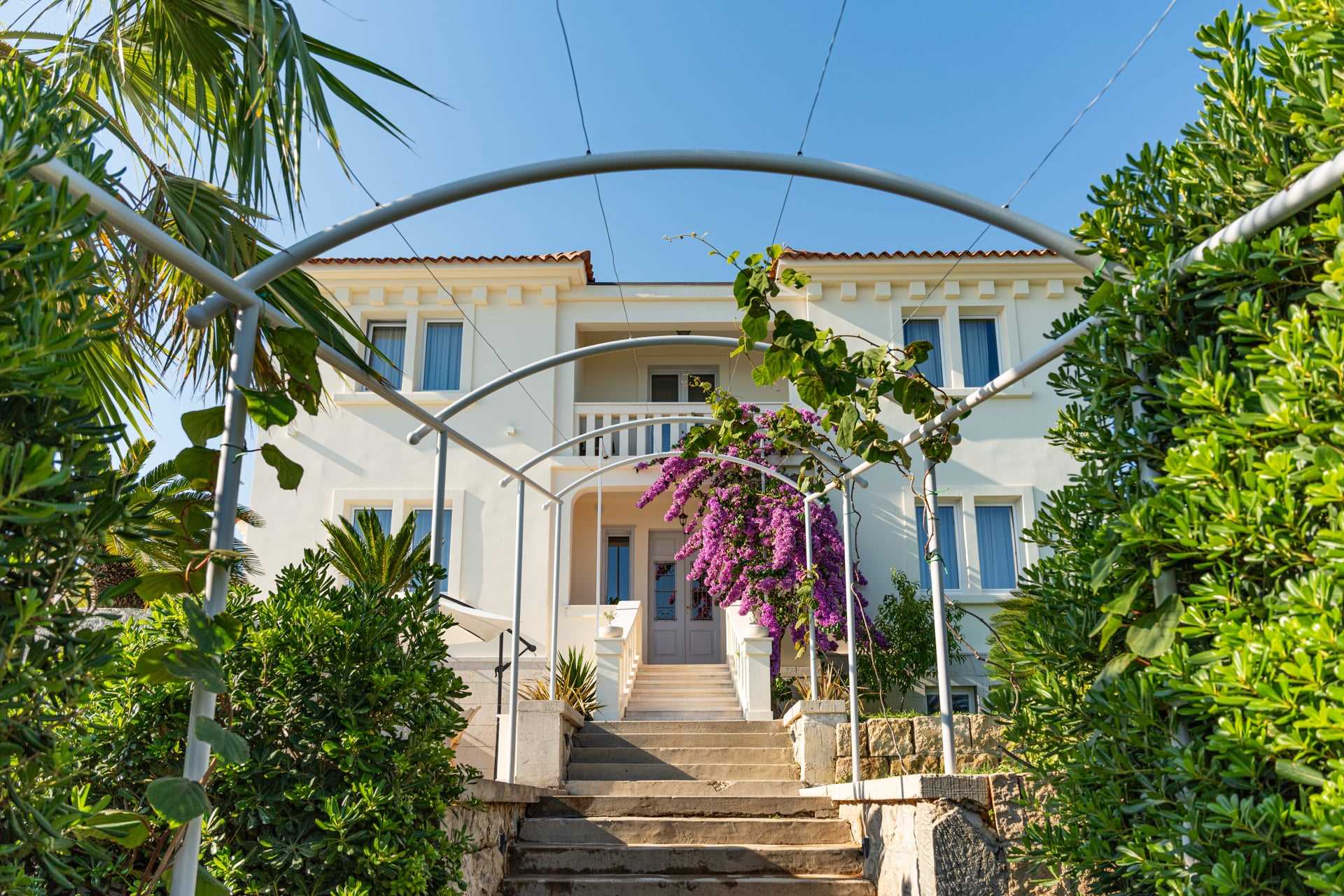 Beachfront Villa Harmonia with Pool