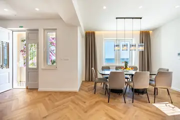 Seaside Family Villa with Pool in Kaštel Lukšić