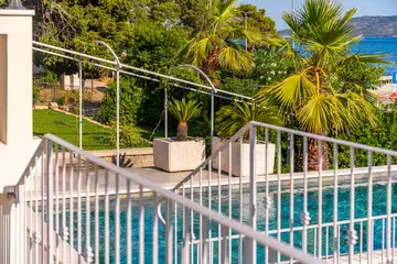 Seaside Family Villa with Pool in Kaštel Lukšić