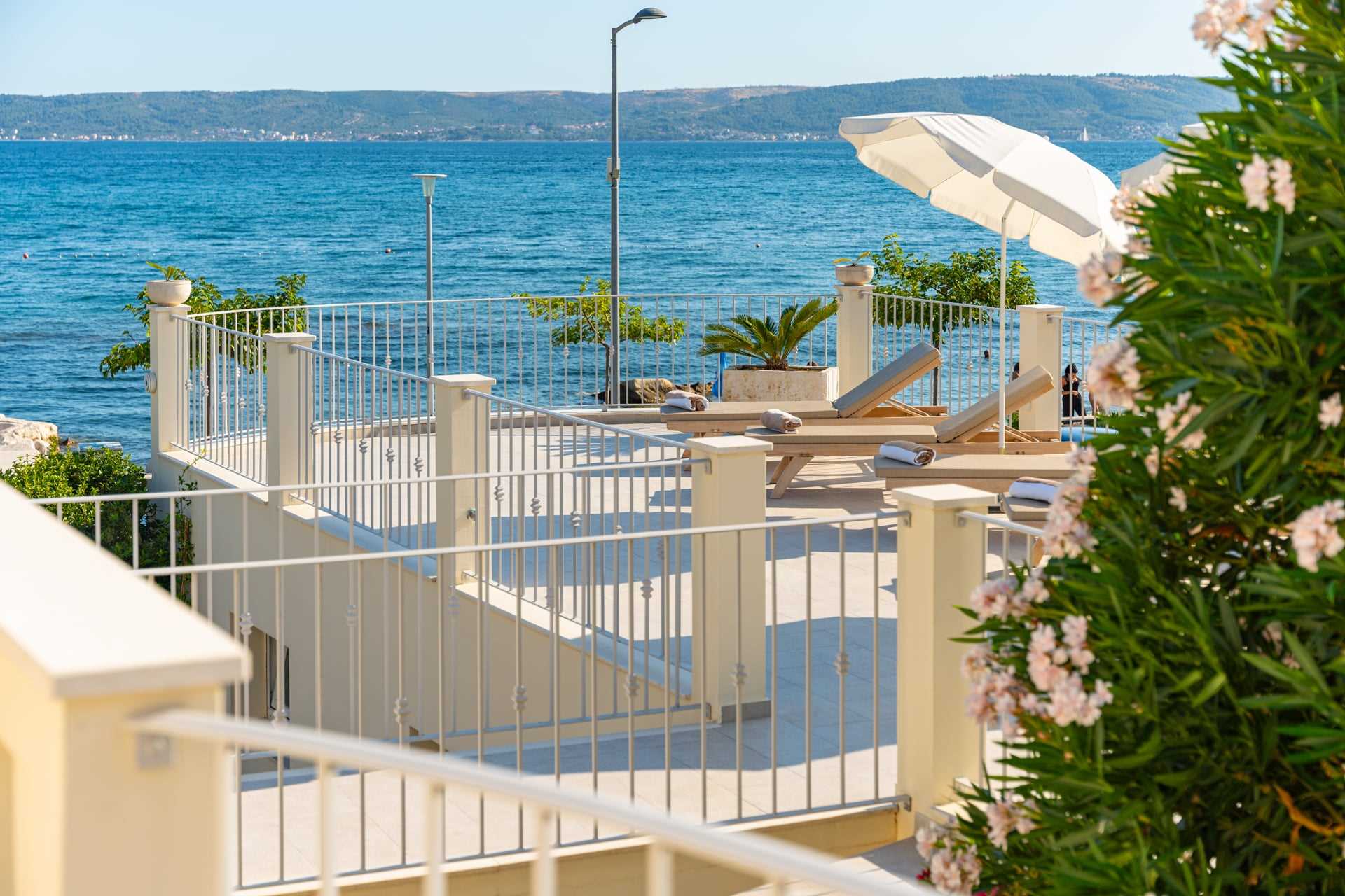 Beachfront Villa Harmonia with Pool